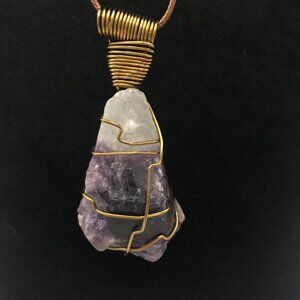 Natural Auralite 23 Pendant (Reiki Infused) *Rarer Stone*